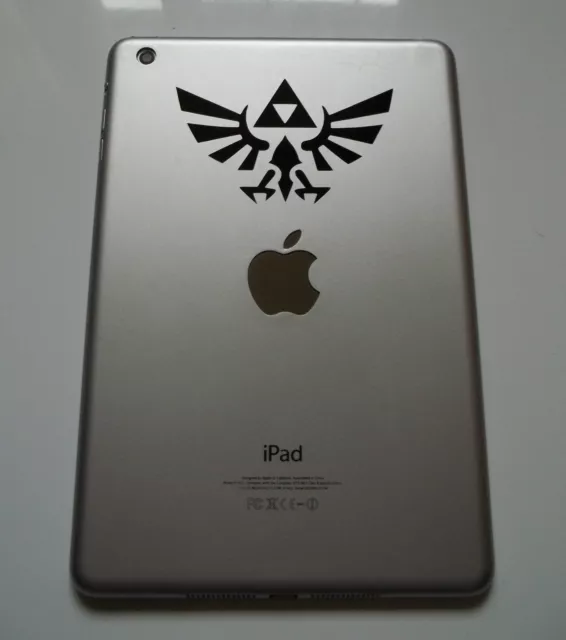 1 x Legend of Zelda Decal - Vinyl Sticker for iPad Mini Gaming Games Air Mac Pro