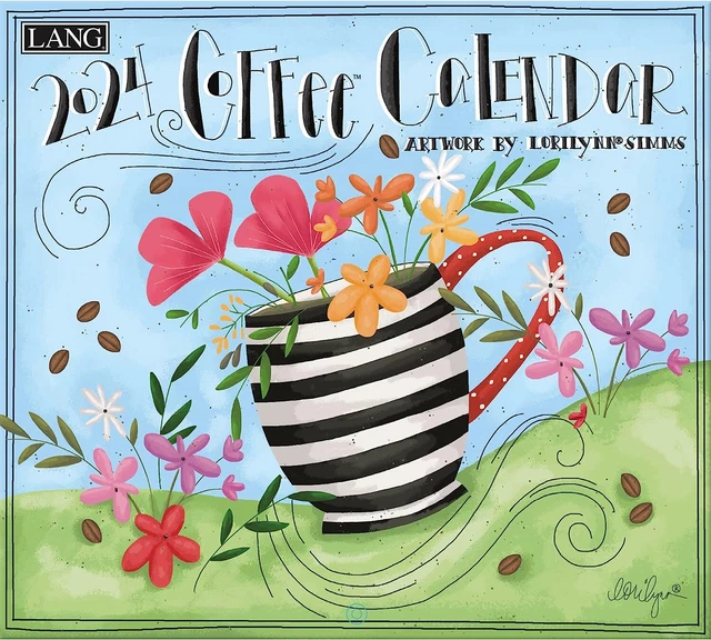COFFEE DELUXE2024 WALL CalendarBrand New 01853 19.95 PicClick