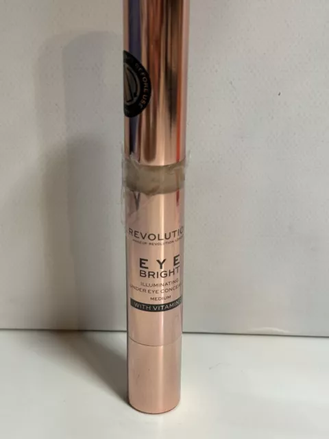 Revolution Eye Bright Illuminating Under Eye Concealer Standard Size(Medium)New