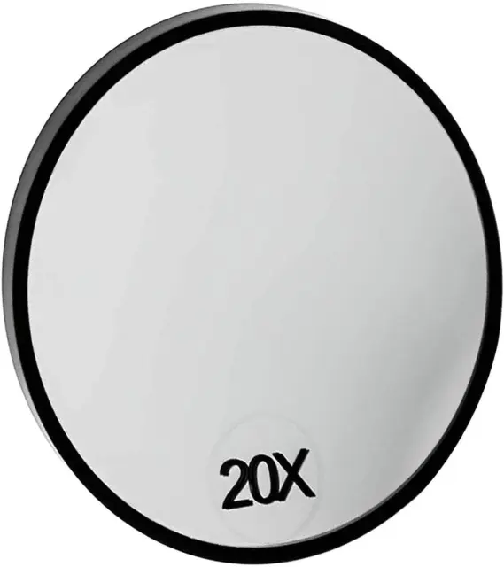 20 X SPECCHIO Ingranditore Con Ventose  Piccolo Ingrandimento Compatto Specchio  EUR 19,99 - PicClick IT