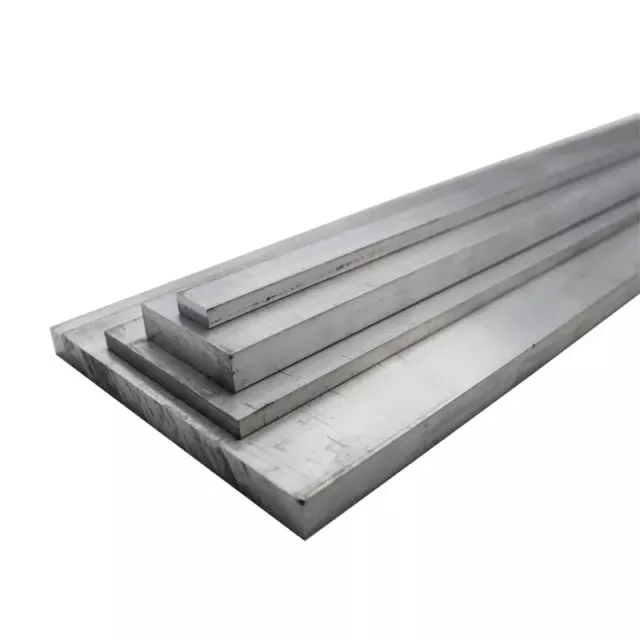 6061 Aluminum Alloy Sheet Strip Flat Bar Plate Metal Thick 16/18mm Length 450mm