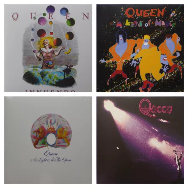 Queen  LP  vinyls 180g new/sealed low priced special deal on set of 4 great gift
