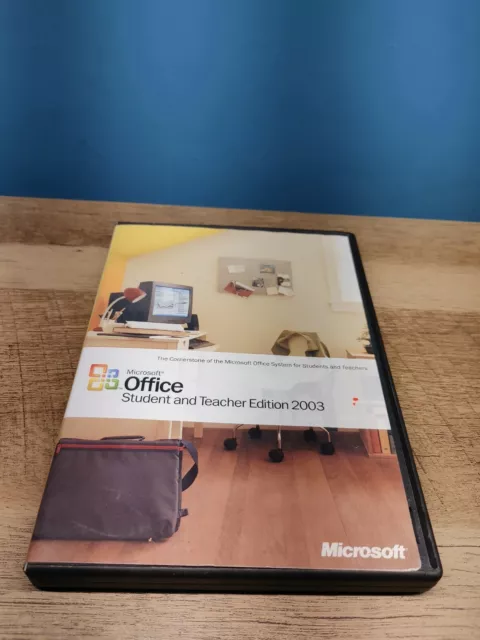 Clé de produit authentique Microsoft Office 2003 étudiant et enseignant édition RETAIL