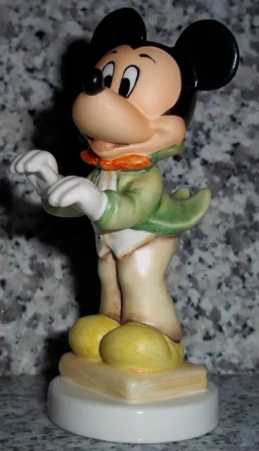 Goebel Disney Figur "Mickey als Dirigent" * Rarität * Goebel Archivstück !