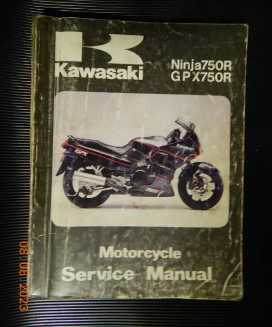 Kawasaki Ninja 750R, GPX750 R ,Reparaturanleitung Werkstatthandbuch  ab 1986