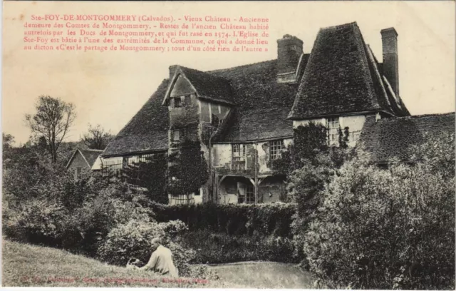 CPA SAINTE-FOY-de-MONTGOMMERY Vieux Chateau (1226958)