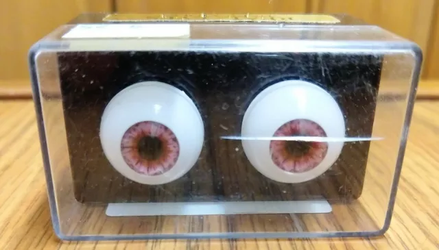 Reborn Dolls Real Full Round Eyes, Newborn Dark Violet 18 MM. New!