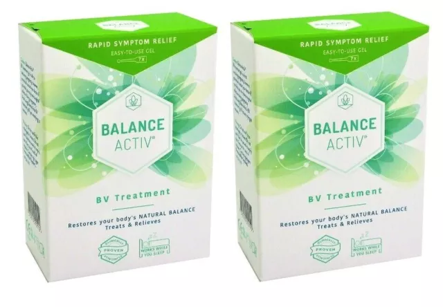 Gel Balance Active Vaginal BV restaura el pH - PAQUETE DE 2