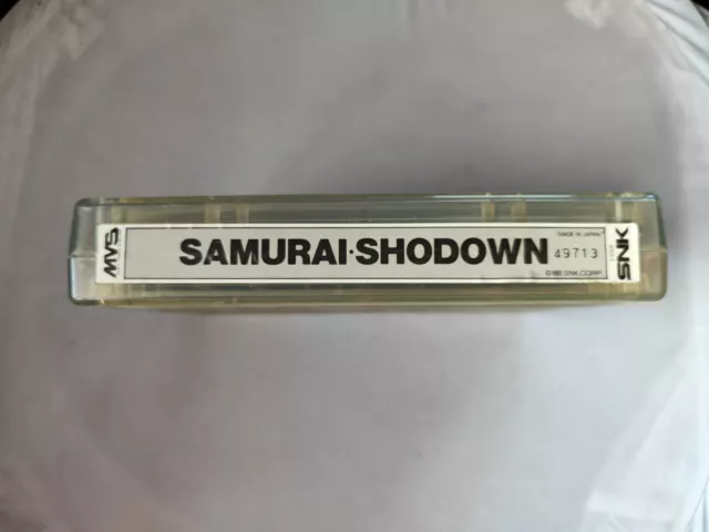 Neo Geo MVS Cartridge SAMURAI SHODOWN UNTESTED