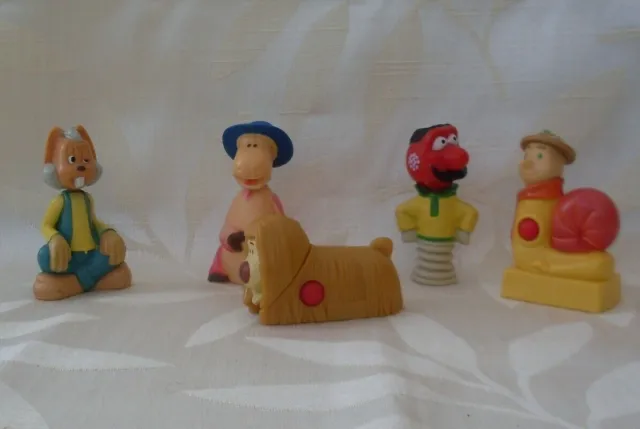 kellogs toy set magic roundabout pencil toppers