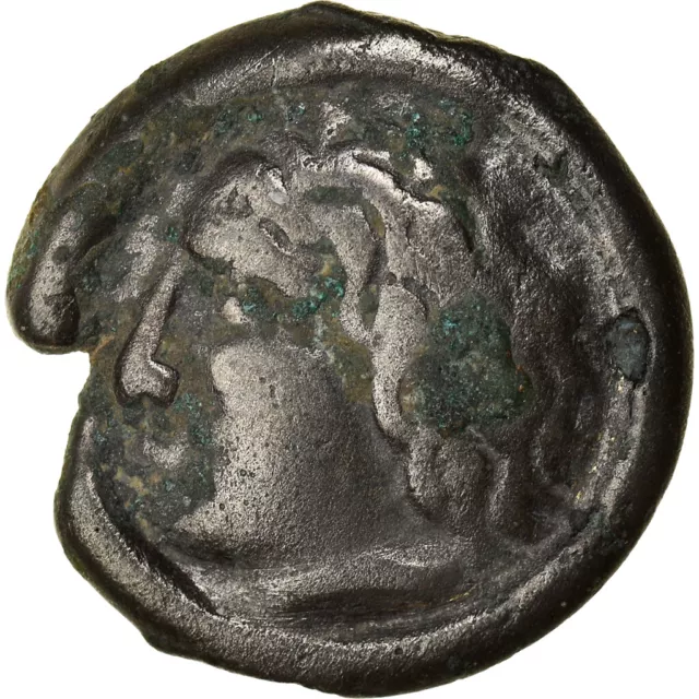 [#844522] Monnaie, Carnutes, Potin, 1st century BC, TTB, Potin, Delestrée:2618