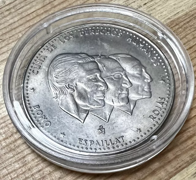 1984 Vintage Republica Dominicana Medio Peso (1/2 $) Human Rights Edition Coin