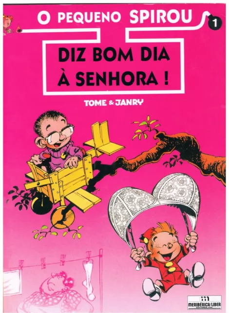 O Pequeno Spirou Diz Bom Dia à Senhora Album Portuguese Comics 2003