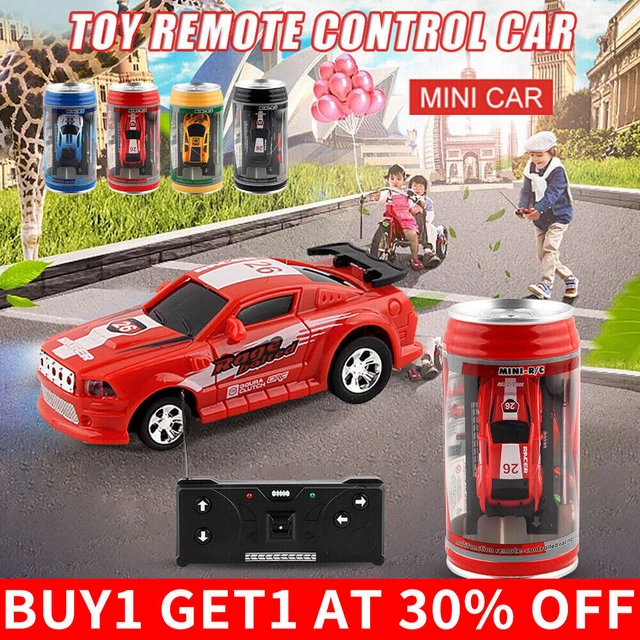 RED COKE CAN Mini Racing Cars Radio Remote Control Christmas Gifts Kids ...