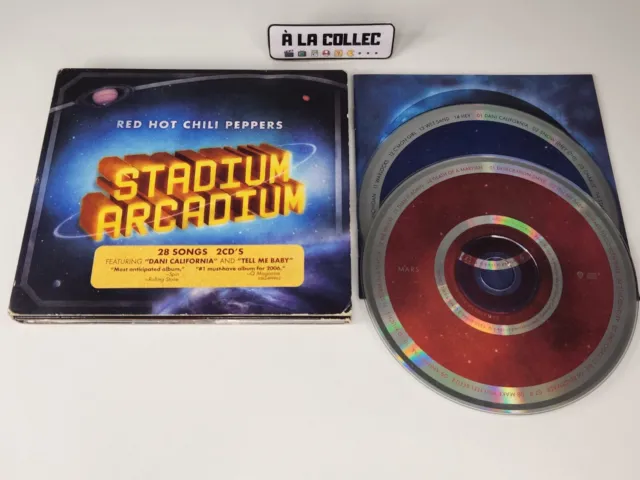 Red hot Chili Peppers Stadium Arcadium - Album 2 CD Digipack - 28 Titres - 2006