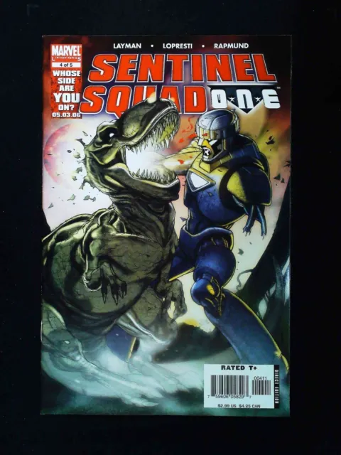 Sentinel Squad One #4  Marvel Comics 2006 Nm-
