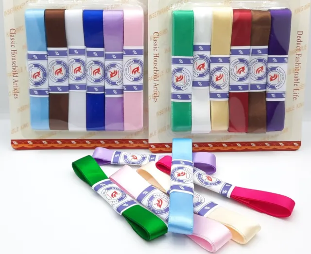 Ribbons Sewing Ribbon Craft Gift Wrapping Ribbon Card Making Hairbow Clip Ribbon