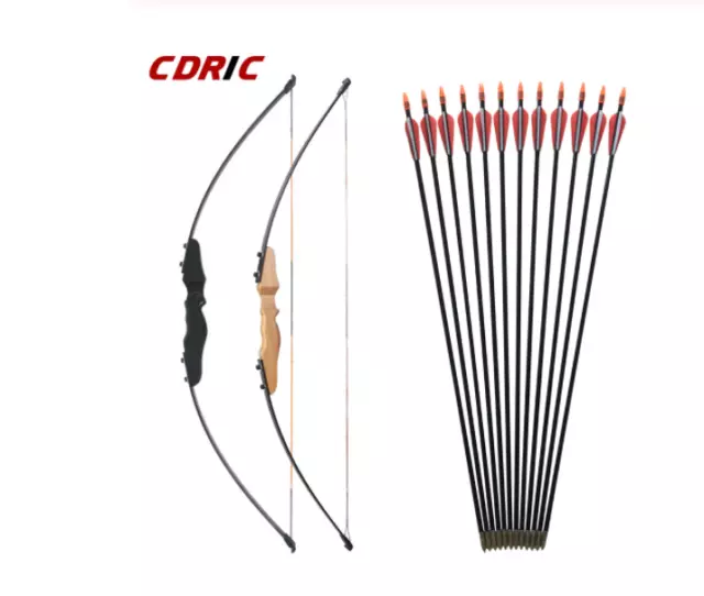 Flechas de fibra de carbono para tiro con arco de 30 pulgadas, flechas de  caza con 500 flechas de práctica para arco recurvo y compuesto de AMEYXGS