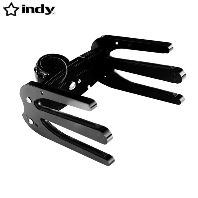 Indy Liquid boat wakeboard tower rack black powder coated