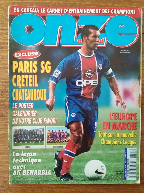 FICHE FOOTBALL ONZE Mondial 1999 Fc Sochaux Montbeliard Fcsm Danijel