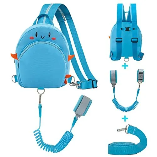 Toddlers Leash Convertible Chest Bag Mini Backpacks with Child Kids Anti-Lost...