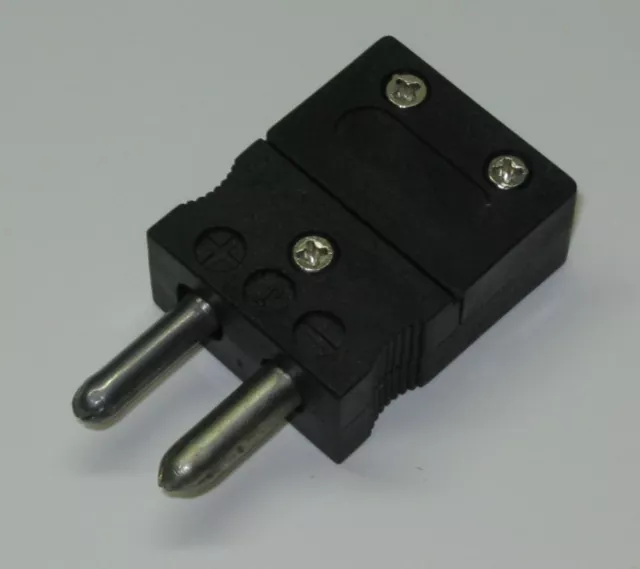 Standard J-Type Connector Plug Male for J-type thermocouple wire sensor probe