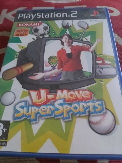 U Move Super Sports (PS2), , Very Good, Video Game