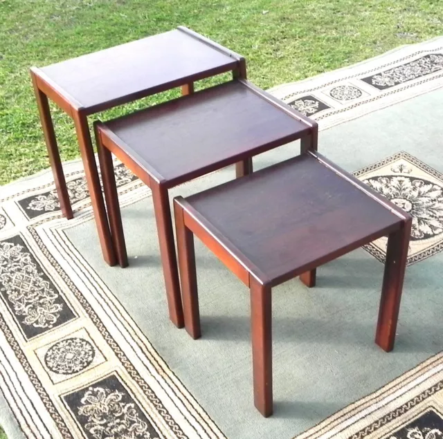 Mid Century Modern Retro Tecta Nest Of 3 Tables