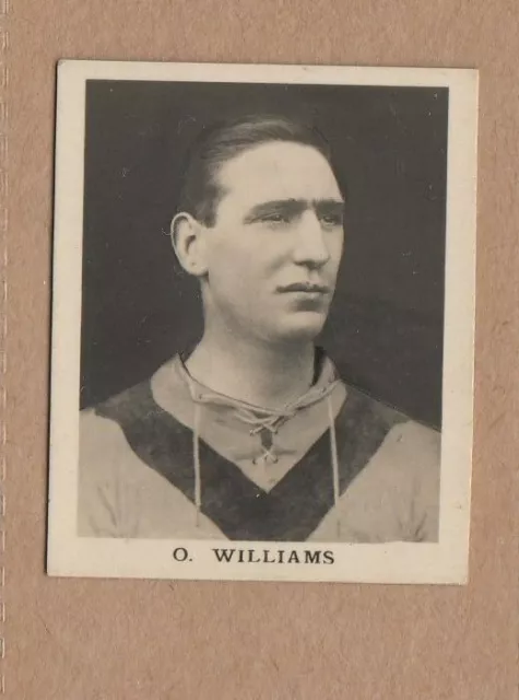 1922 DC Thomson / The Rover Footballers - Owen Williams, Clapton Orient