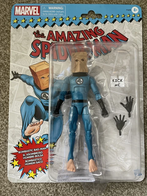 Marvel Legends Retro Collection – Figura 15 Cm Bombastic Bag Man (Spider-Man & X-Men) - 5