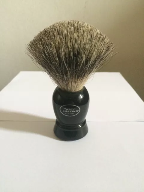 The Art Of Shaving Pinceau Blaireau Pure Badger Hand Fabriqué Brush Mouillé