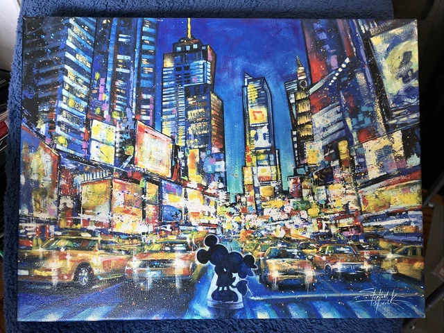 Mickey Mouse New York Disney Art Stephen Fishwick Ltd Ed TOC You Me and the City