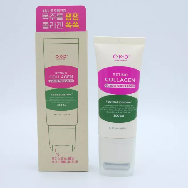 CKD Retino Collagen Guasha Neck Cream 50ml Anti Wrinkle Elasticity K-Beauty