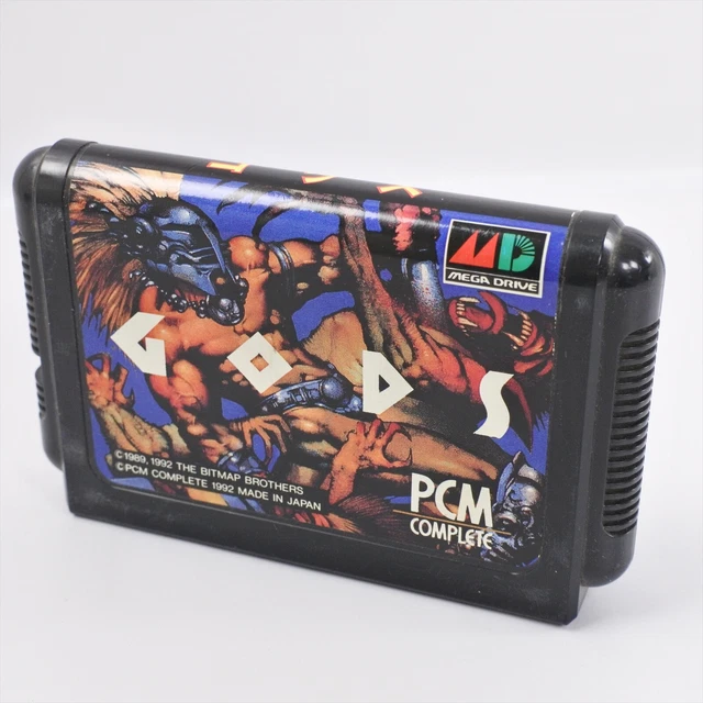 Gods – SEGA Megadrive – Complet – PAL – Near Mint – Bitmap Brothers