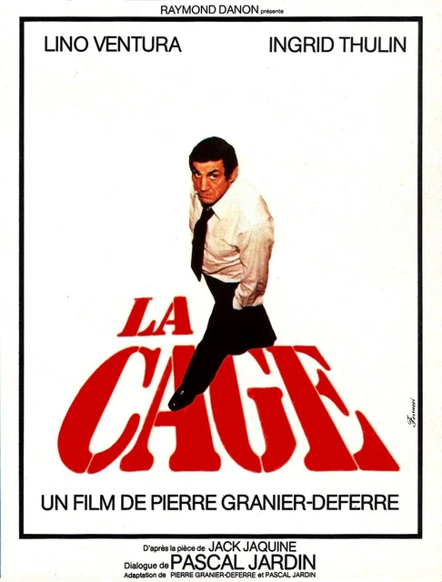 DVD *** LA CAGE *** Lino Ventura ( Neuf sous blister )
