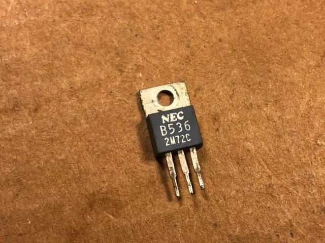 Genuine Vintage NEC 2SB536 transistor for Pioneer SX-1050 SX-950 SX-880 B536