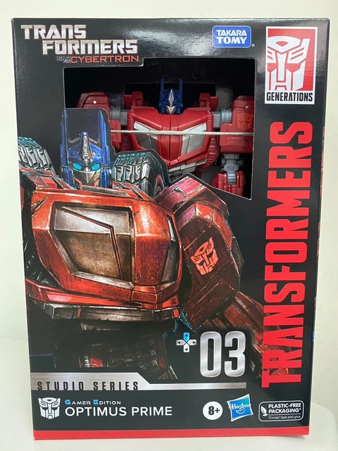 Figure 003 HASBRO TRANSFORMERS STUDIO Series Gamer Edition 003 Voyager Optimus ...