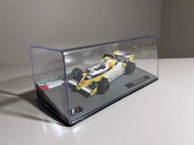 Altaya 1/43 - F1 Renault RS10 1979 - #15 Jean Pierre Jabouille