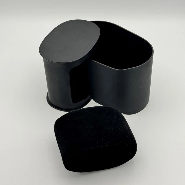 Étui Voyage Pour 2 Montres En Cuir - Rouleau De Protection, Fond Plat (14,5x9,5x9 Cm)