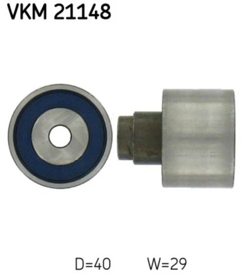 VKM 21148 - GALET DISTRIBUTION VL pour AUDI, SEAT, SKODA, VW