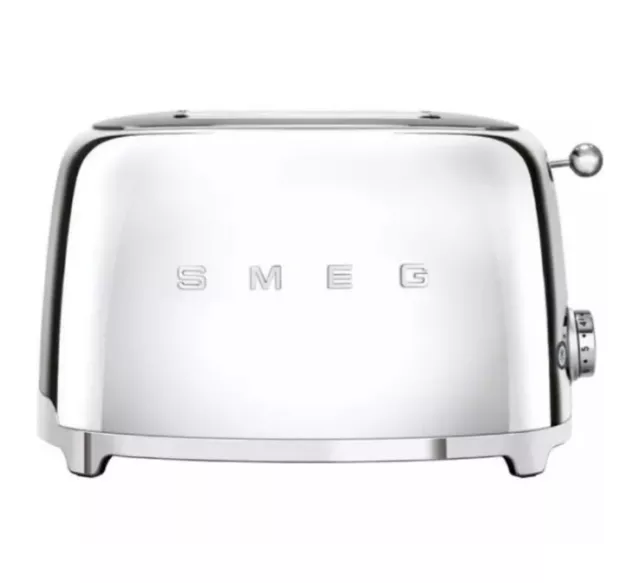 SMEG Chrome Electric 2 Slice Toaster Available- See Description