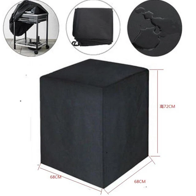 Cubierta cuadrada a prueba de polvo para muebles de exterior para protección durante todo el año 68*68*72 cm