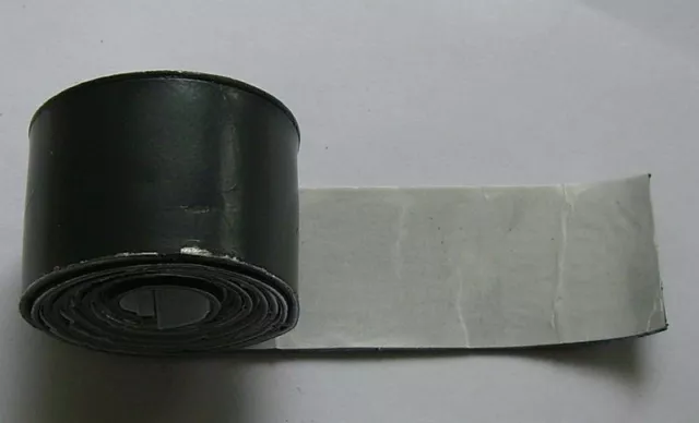 Walzblei Streifen Bleifolie selbstklebend 100,0 x 4,0 cm x 1mm Modellbau Basteln