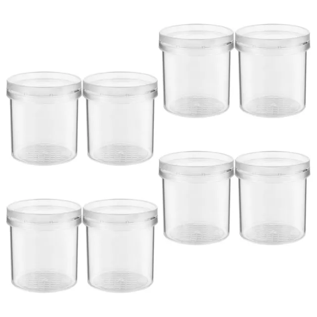 8 Pcs Small Insect Observation Cup Breeding Box 8pcs Container Collection