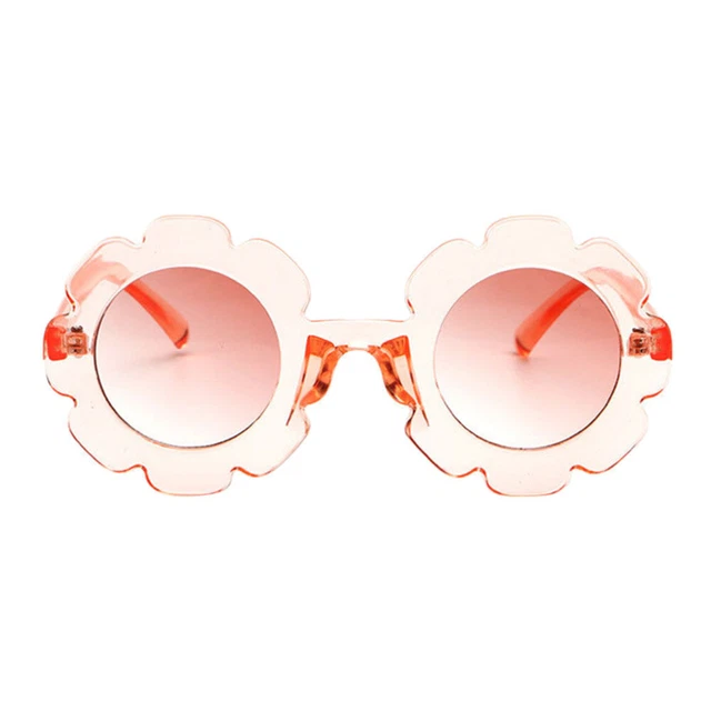 Adorabili occhiali girasole bambini occhiali da sole rotondi alla moda bambino