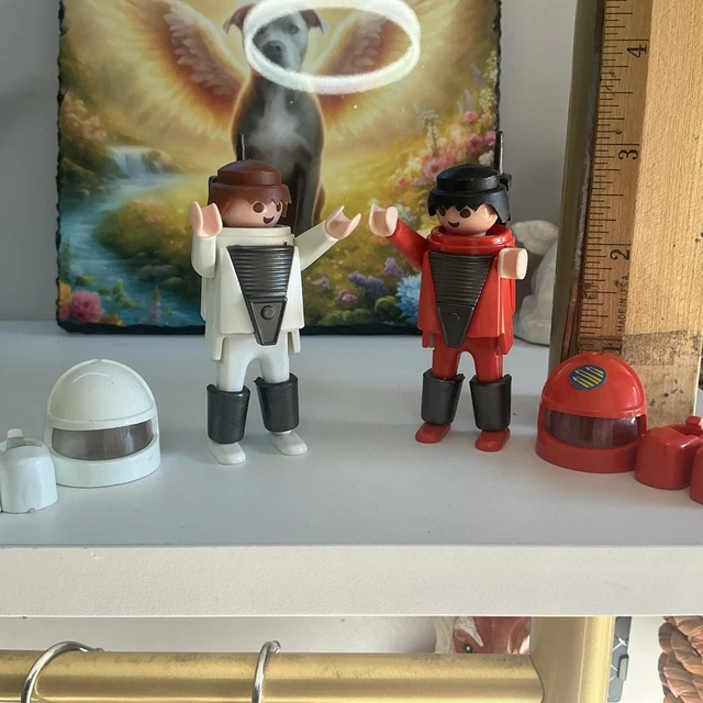 Figurine PLAYMOBIL Astronaute Vintage - Série Espace 1974 - GeoBRA - Occasion Très Bon état