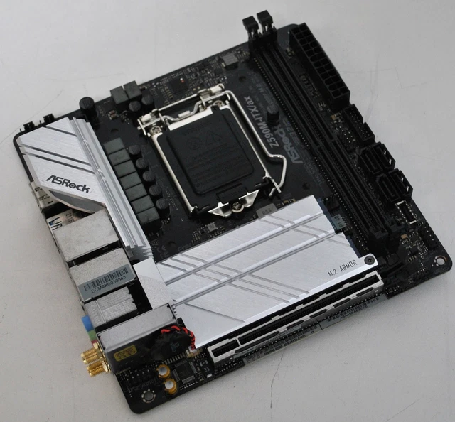 ASROCK Z590M-ITX/AX LGA 1200 Z590 Mini-ITX Motherboard With