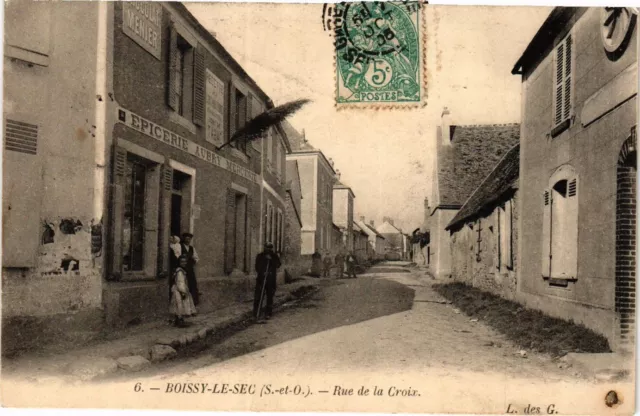 CPA AK BOISSY-le-SEC - Rue de la Croix (385101)