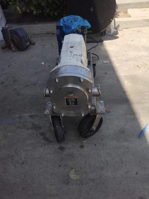 Alfa Laval Rotary Lobe Pump SRU4/055/LS 14.64 Gal. Per 100 Rev. Used