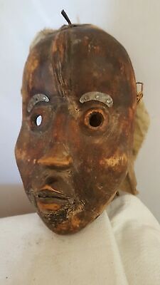Masque bois côte d'ivoire African ceremonial wooden mask art